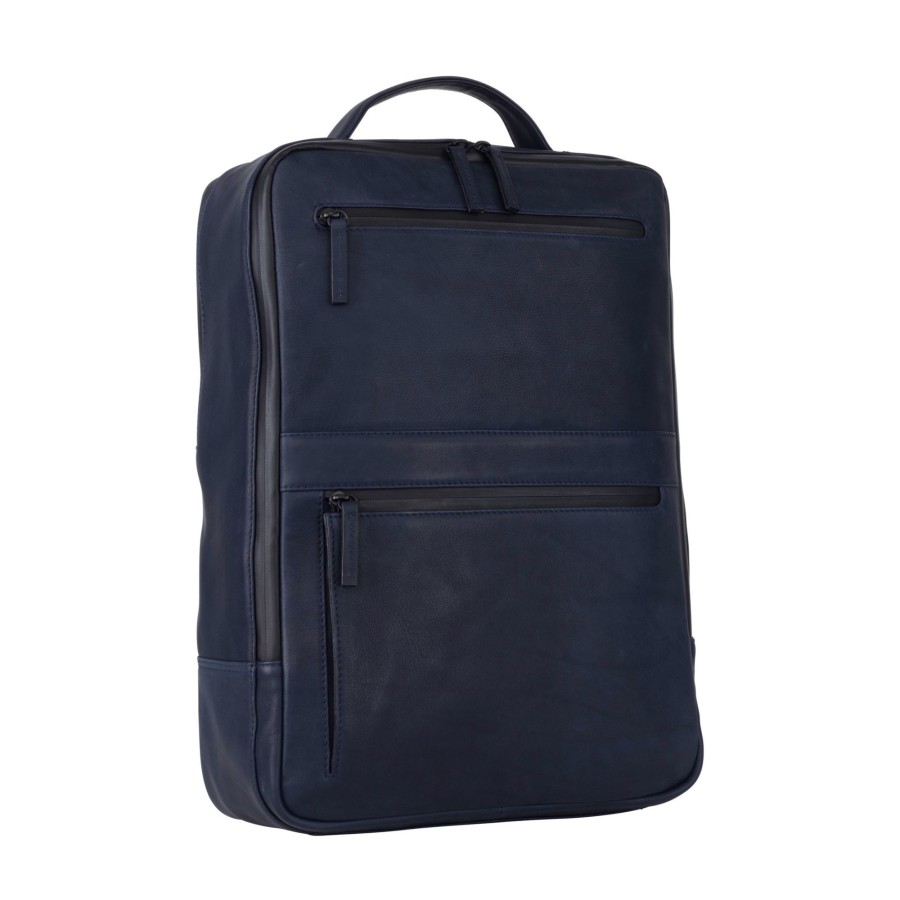 New Leonhard Heyden Leonhard Heyden The Hague Backpack Blue