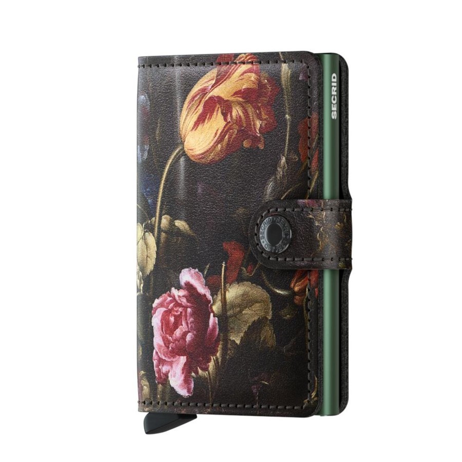 Clearance Secrid Secrid Miniwallet Art Flowers