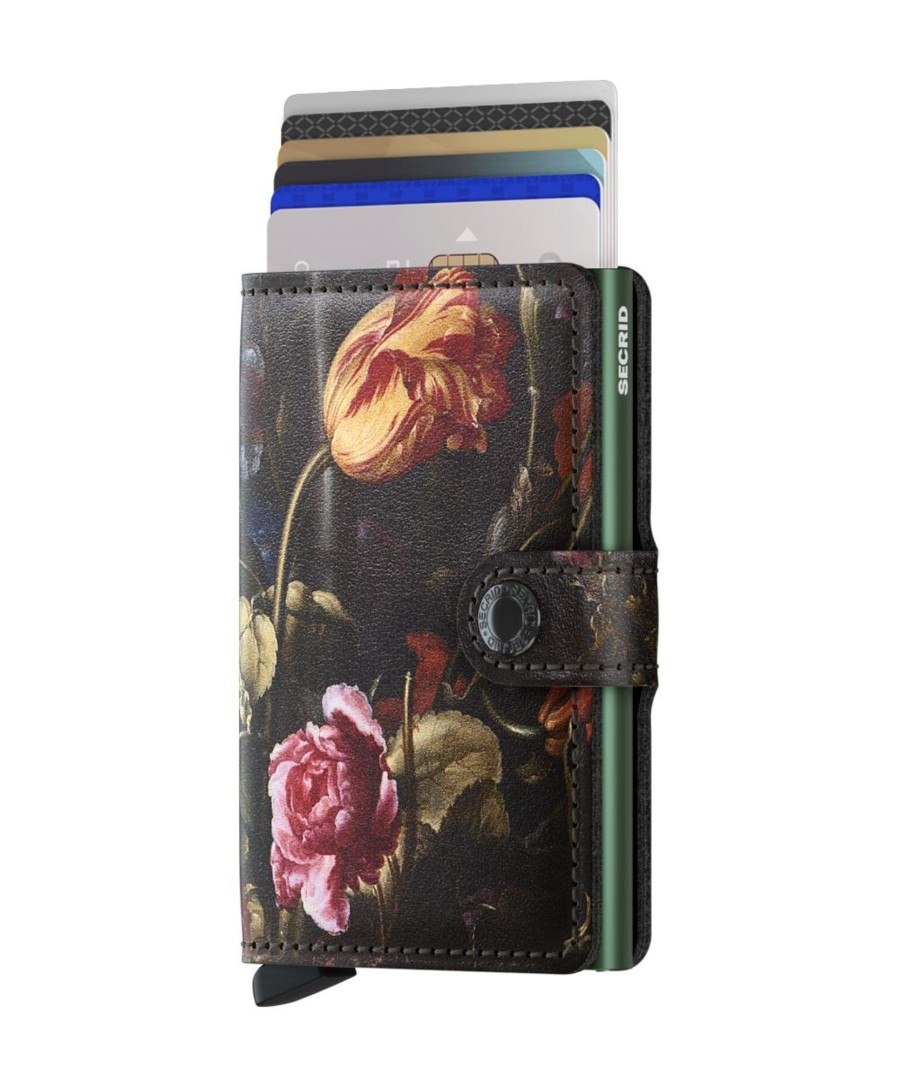 Clearance Secrid Secrid Miniwallet Art Flowers