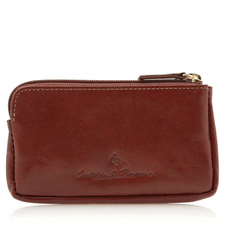 Hot Castelijn & Beerens Castelijn & Beerens Gaucho Key Case Zip Large Cognac