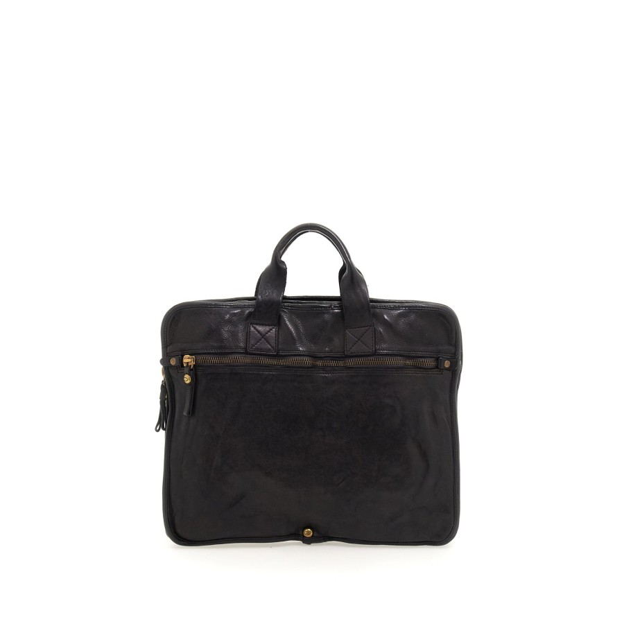 Clearance Campomaggi Campomaggi Briefcase Laptop Black