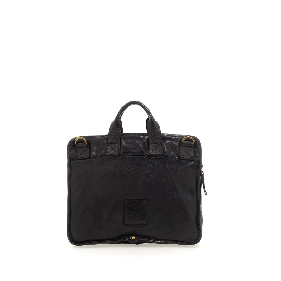 Clearance Campomaggi Campomaggi Briefcase Laptop Black