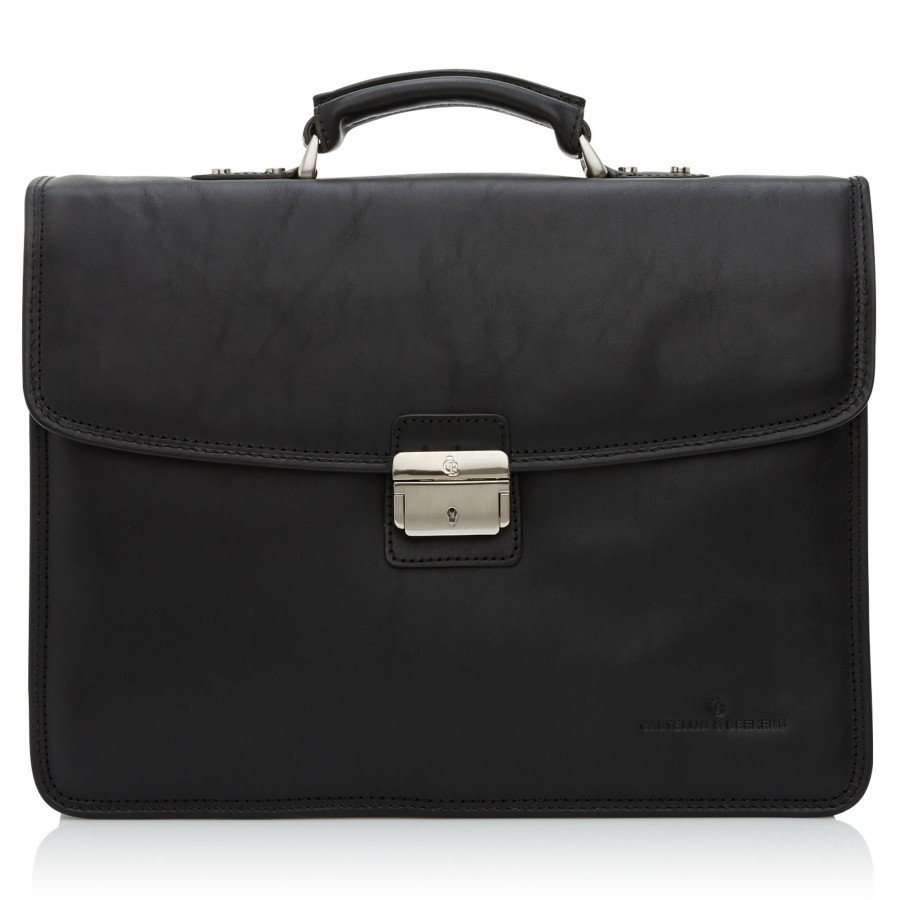 Clearance Castelijn & Beerens Castelijn & Beerens Verona Laptop Bag 13.3" + Tablet Double Pocket Black