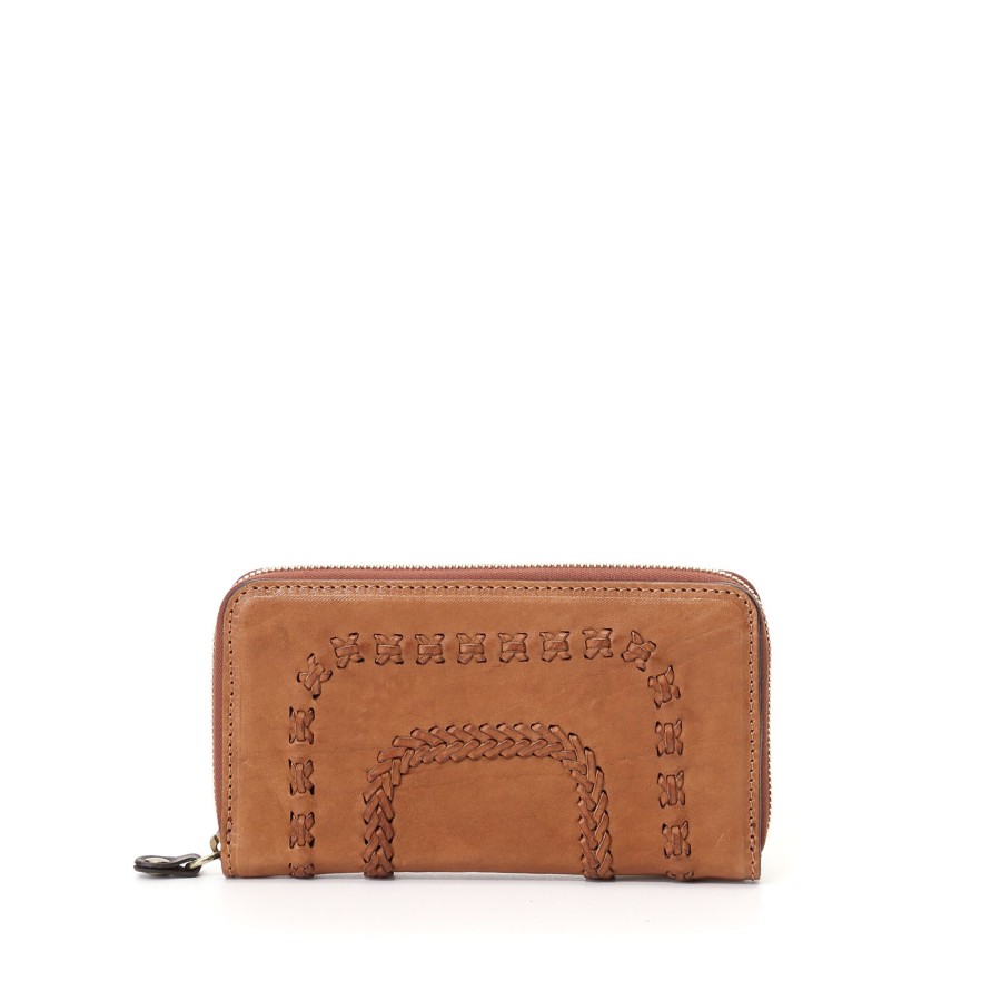 Wholesale Campomaggi Wallet Zip Cognac Campomaggi