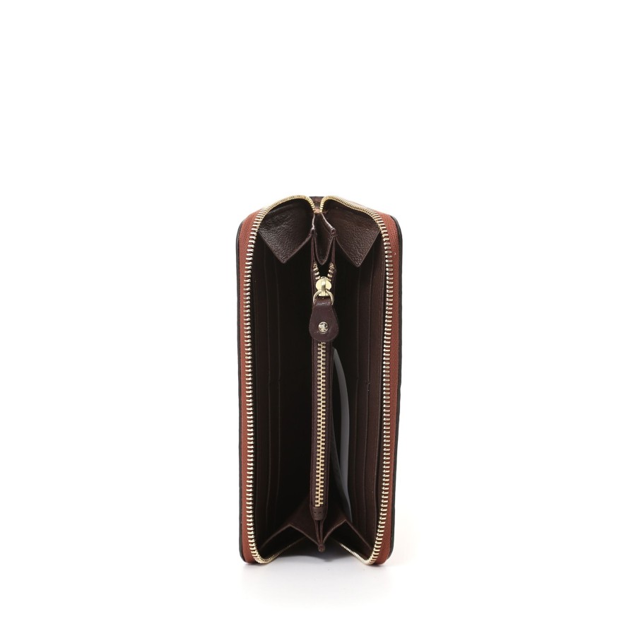 Wholesale Campomaggi Wallet Zip Cognac Campomaggi