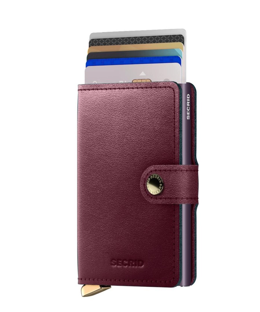 Wholesale Secrid Secrid Premium Miniwallet Dusk Bordeaux