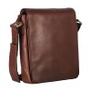 Clearance Leonhard Heyden Leonhard Heyden Roma Messenger Bag S Brown