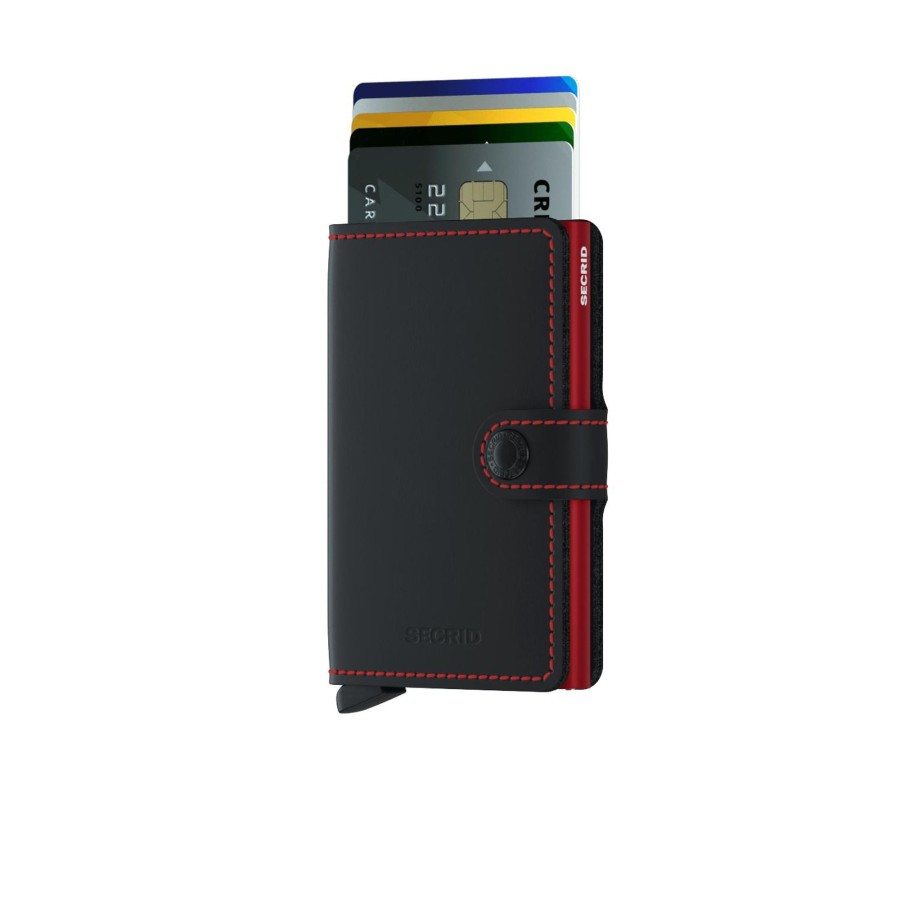 Hot Secrid Secrid Miniwallet Matte Black Red