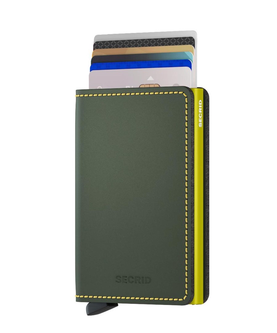 Best Secrid Secrid Slimwallet Matte Green Lime