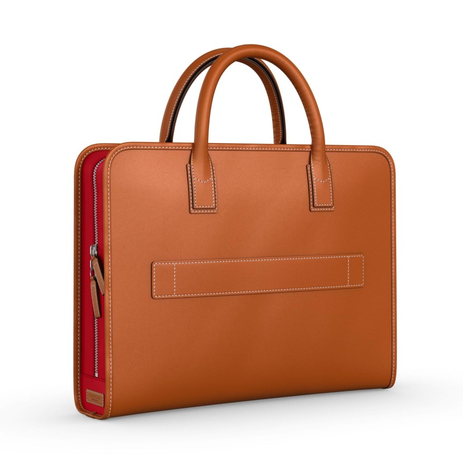 Wholesale Travelteq Travelteq Briefcase Cognac Red