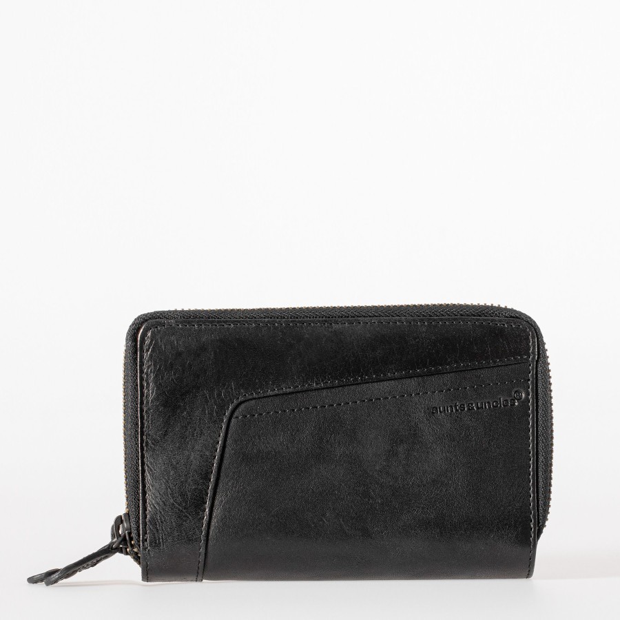 Wholesale Aunts & Uncles Aunts & Uncles Grandma'S Luxury Club Betty Wallet Black Smoke