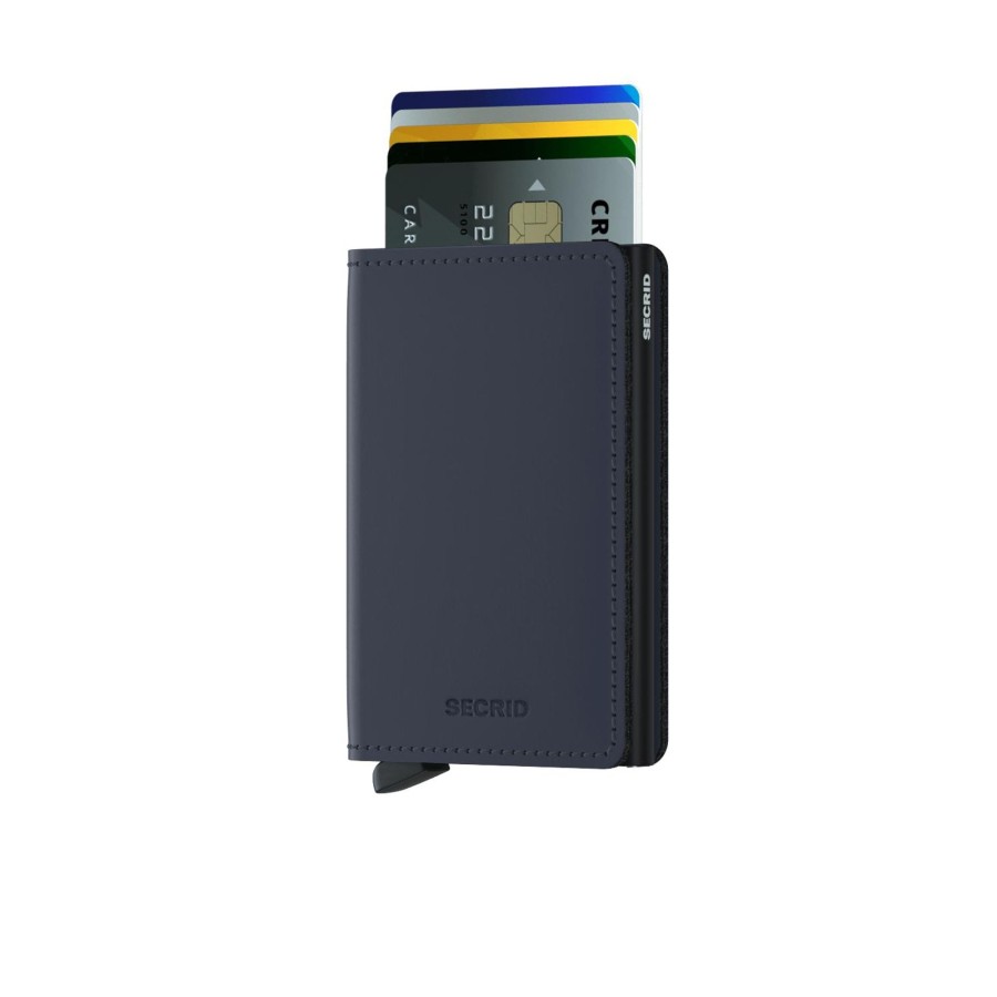 Clearance Secrid Secrid Slimwallet Matte Night Blue