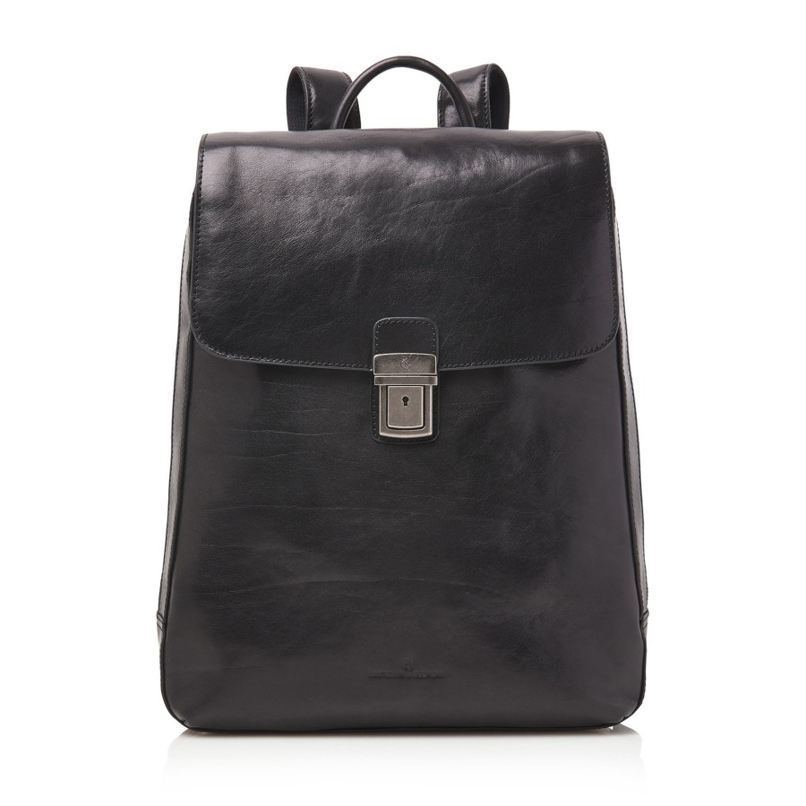 Hot Castelijn & Beerens Castelijn & Beerens Gaucho Guus Backpack 15.6" Single Zip Black